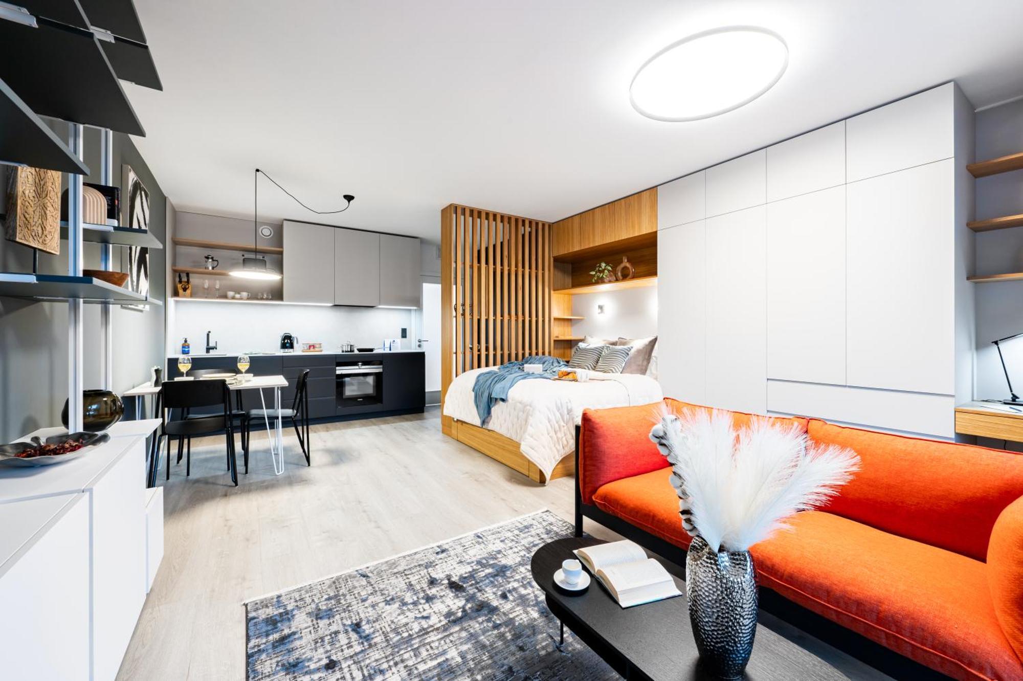 Prague Days - Studio - Terrace - Private Parking المظهر الخارجي الصورة